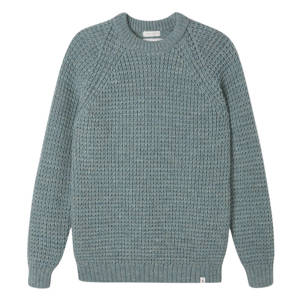 Peregrine Waffle Crew Neck Jumper